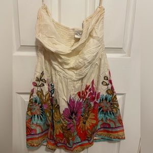 Floral tube top - used